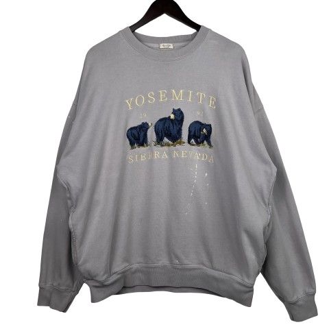 Brandy Melville Sweatshirt Yosemite Bears 1992 Sierra Nevada One Size Distressed