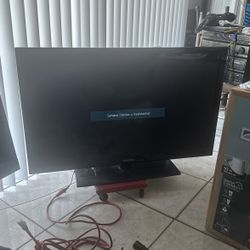 65 Hinches Samsung TV No Control No Power Cable But Is Works GreatI Askyn  $75 Firm