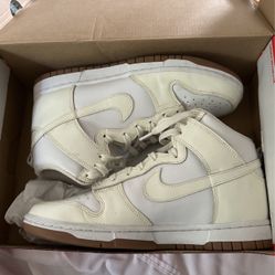 White /sail Nike Dunk High
