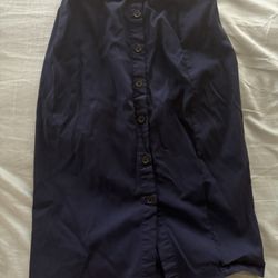 Pencil Navy Skirt-size Small