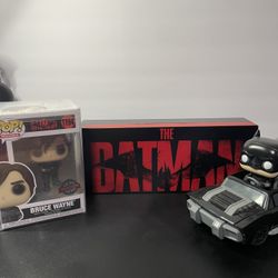 Rare Batman Funko Pop With Free Funko And Led Light