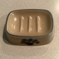 Pfalgraff Soap/sponge Dish Folk Art