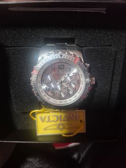 Invicta Chronograph Stainless Steel Watch