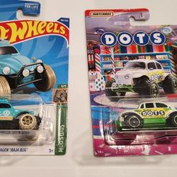 Hotwheels 2 BAJA BUGS