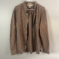 H&M Plaid Long Sleeve Shirt - Sz L