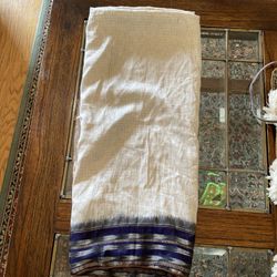 Silk 100% Scarf/Shawl /Wrap-Grey/Beige/Purple/INDIA-Abstract 72" X 42"-India