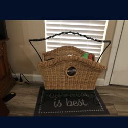 Magazine Basket-Home Decor