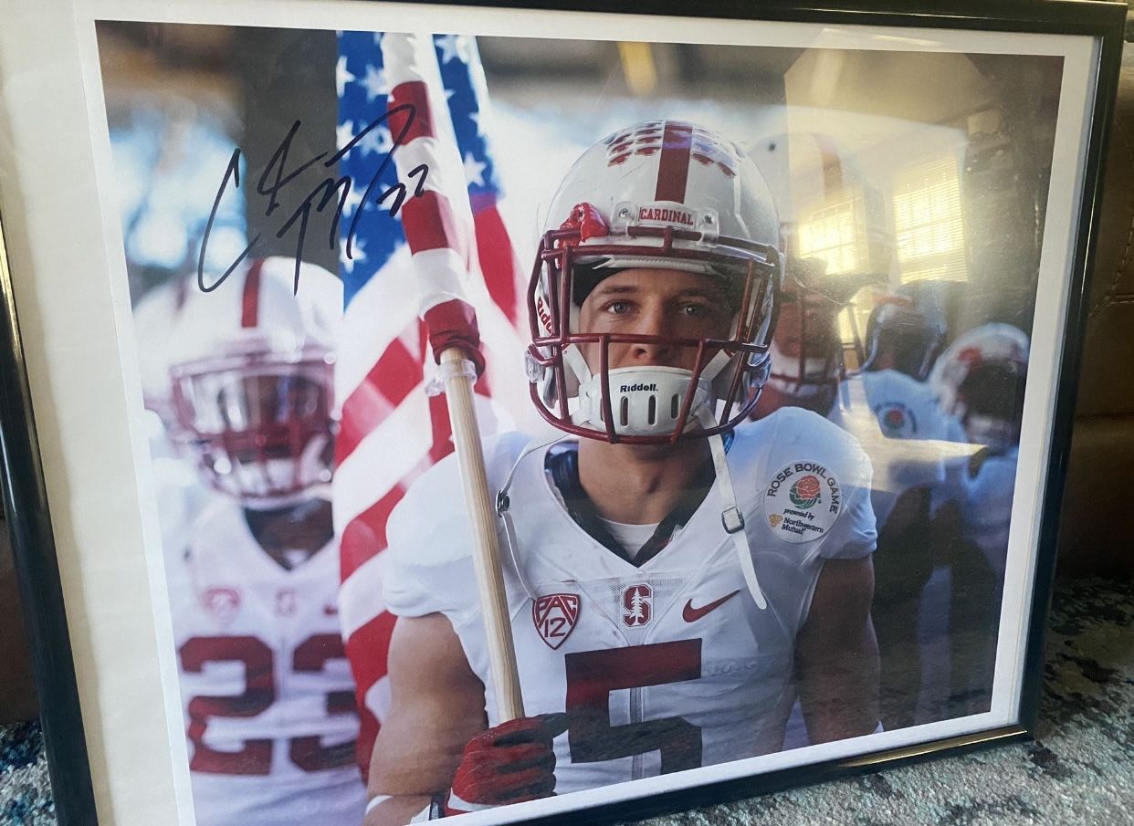 Christian McCaffrey Autographed 16x20