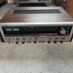 Pioneer SX-737 stereo receiver working