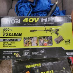 Pressure Washer Ryobi 18v TOOL ONLY 