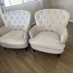  Set of 2 Accent Chairs – $20 OBO