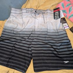 Brand New Speedo Men's Bondi Board shorts Swimsuit, Size  2xl