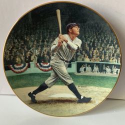 Babe Ruth The Called Shot Delphi Plate #4017