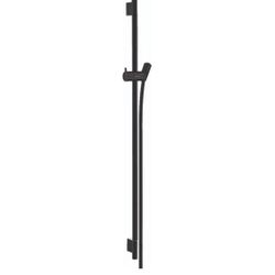 Hansgrohe Unica Shower Rail S Puro 90 Cm With Shower Hose, Matt Black
