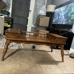 Antique Coffe Table By Baumritter From 1550s Early 60s