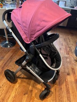 EvenFlo pivot multiple direction stroller bassinet combo