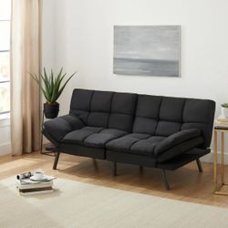 Ikea Black futon bed frame twin / full