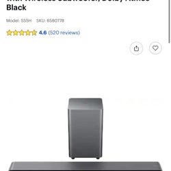 TCL Sound Bar And Speaker 