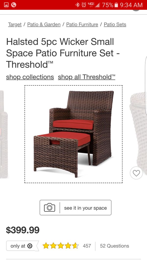 Halsted 5pc Wicker Small Space For In Chicago Il Offerup Open In The Appcontinue To Mobile Website
