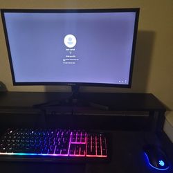 Monitor, Mouse & Keyboard
