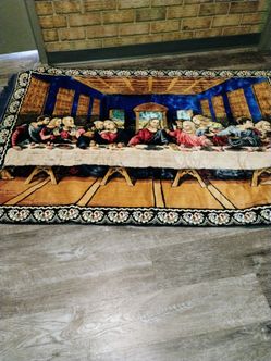 50" X 70" wall rug pickup only cash