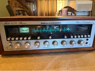 Marantz Model 4270 Receiver Stereo ONE OWNER READ AD PLUGGED IN TESTED