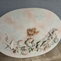 Seashell Decor 48x35 Inches 