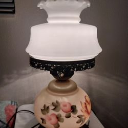 Vintage Hurricane Lamp 
