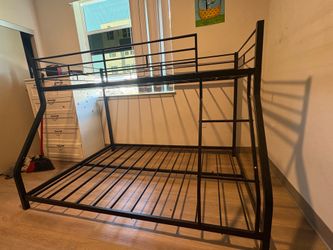 Twin over full bunk bed