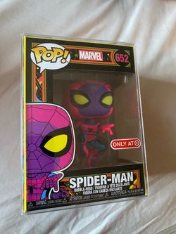 Funko Pop Blacklight Spiderman