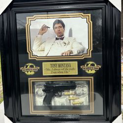 Scarface Tony Montana Me… I Always Tell The Truth Even When I Lie Collectible Frame