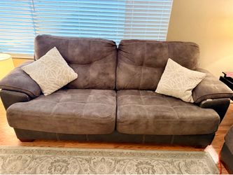 Complete Living Room Set (Sofa, Loveseat, Oversized Chair) - $50