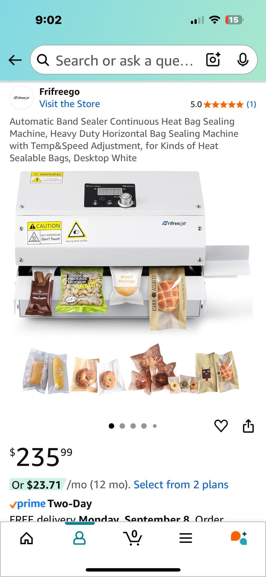 Automatic Bag Sealer Machine (heat Machine) 