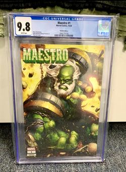 $325……Marvel Maestro #1 Yoon Lee Variant Cover CGC Graded 9.8 White Pages.