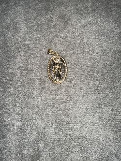 Santa Muerte pendent (send offers)