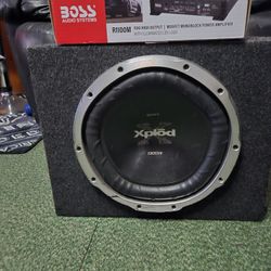 Sony Subwoofer and BOSS amplifier 