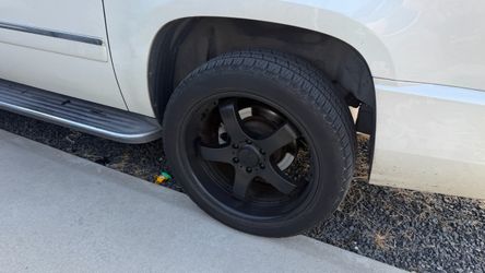 20 inch Chevy wheels and tires