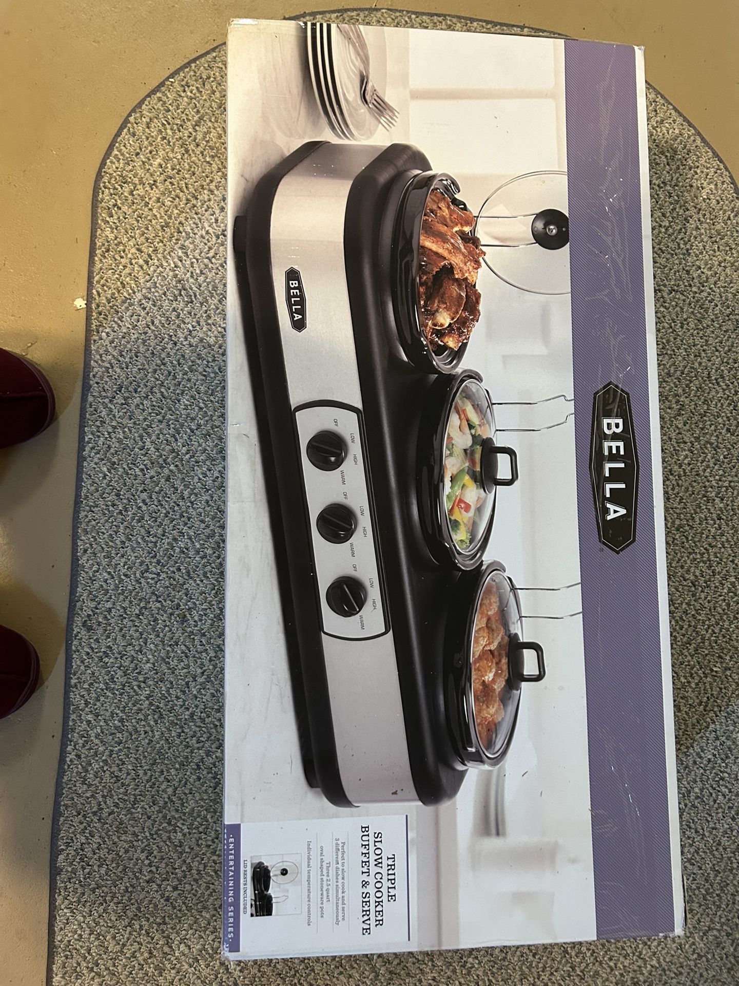 Small   Crock Pots Buffet Server