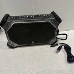 ECOXGEAR EcoSlate Bluetooth waterproof speaker-Black  