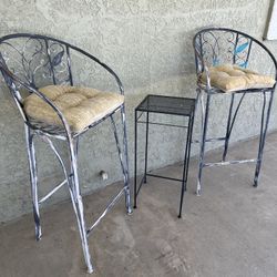 2 Chairs And A Little Table 