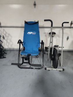 Exercise bike and abb workout