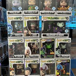Lot Funko Pop! Disney Villains and Blacklight Funko, HT, Target & D23 Expo  2022 for Sale in Katy, TX - OfferUp