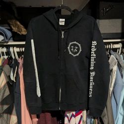 Shining Band Redefining Darkness Sz S Zip Up Hoodie Suicidal Black Metal Rare
