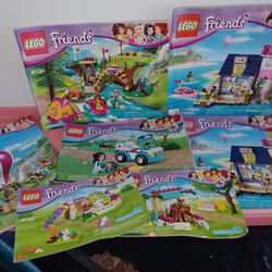 7 Lego Booklets 