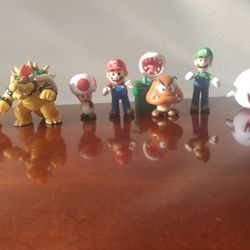 Super Mario Brothers Nintendo Figures Toys lot