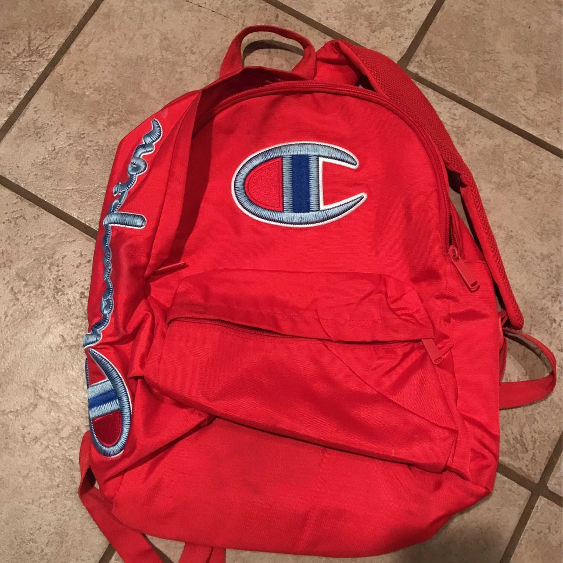 Red Champion Backpack
