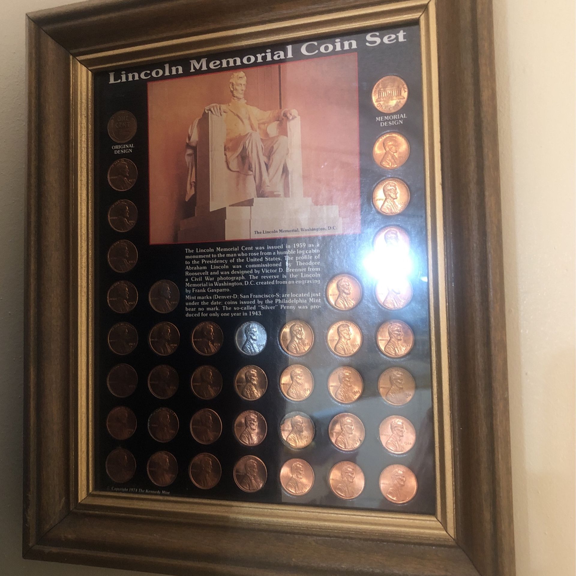 Lincoln Memorial coin set
