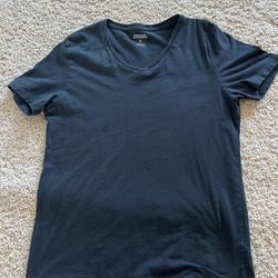 Man’s Foreign Exchange Black V-Neck Cotton Short Sleeve Tee – Size S