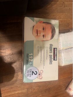 Kirkland signature size 2 diapers 20$