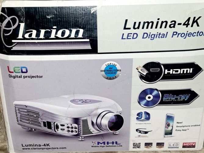 Clarion 4K LED Digital Projector